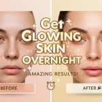 get glowing skin overnight
