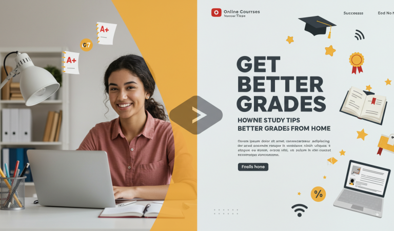 Online Courses Tips: How Students Get Better Grades From Home