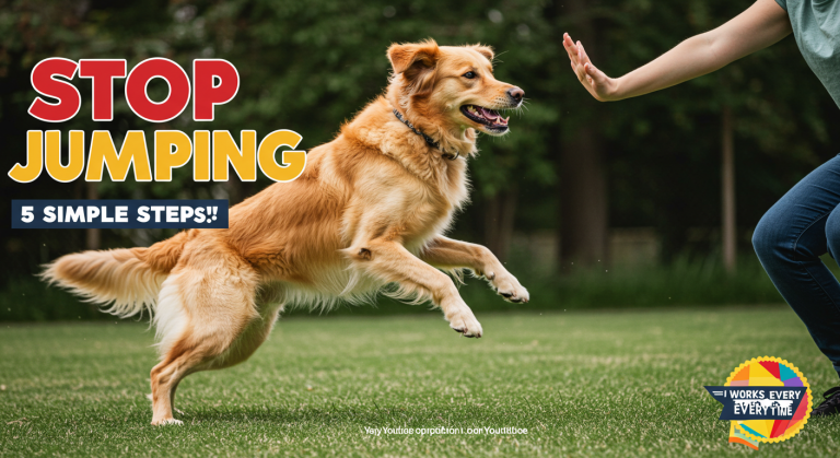 stop dog jumping