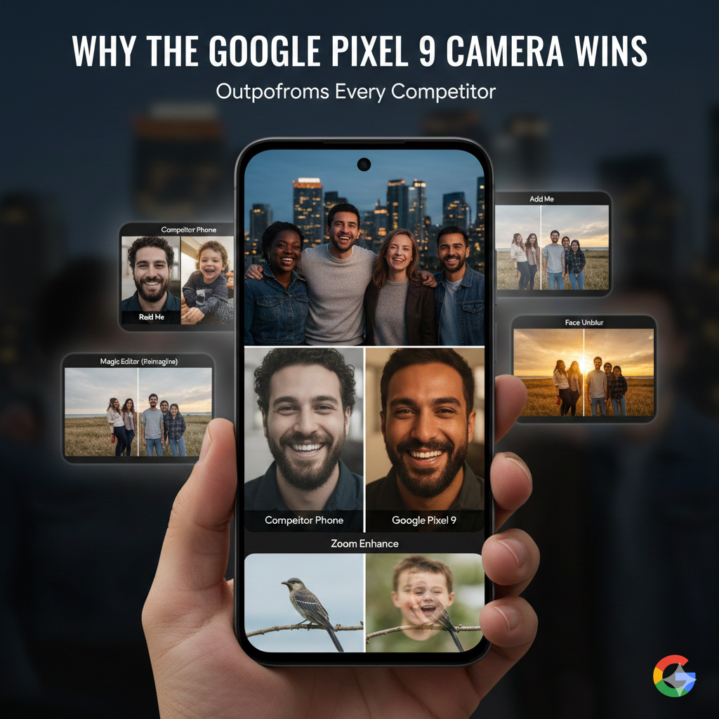 Google Pixel 9 camera