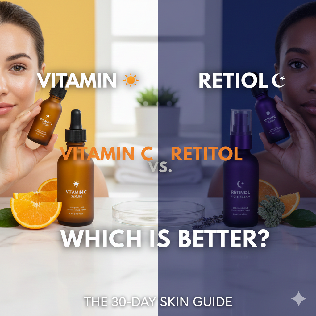 Vitamin C vs Retinol