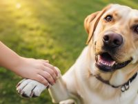 teaching responsibility with dogs